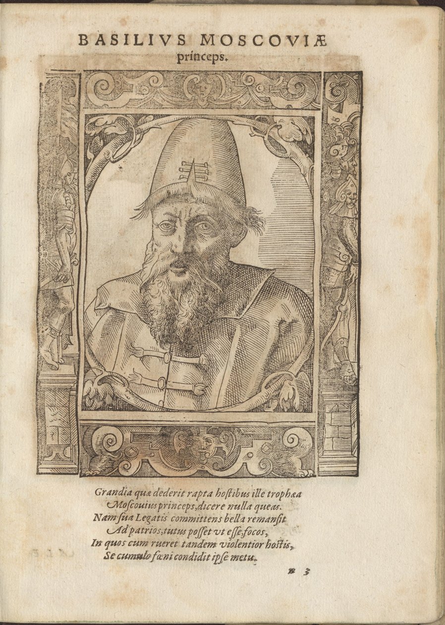 Portret van Tsaar Ivan IV de Verschrikkelijke 1530-1584 door Tobias Stimmer