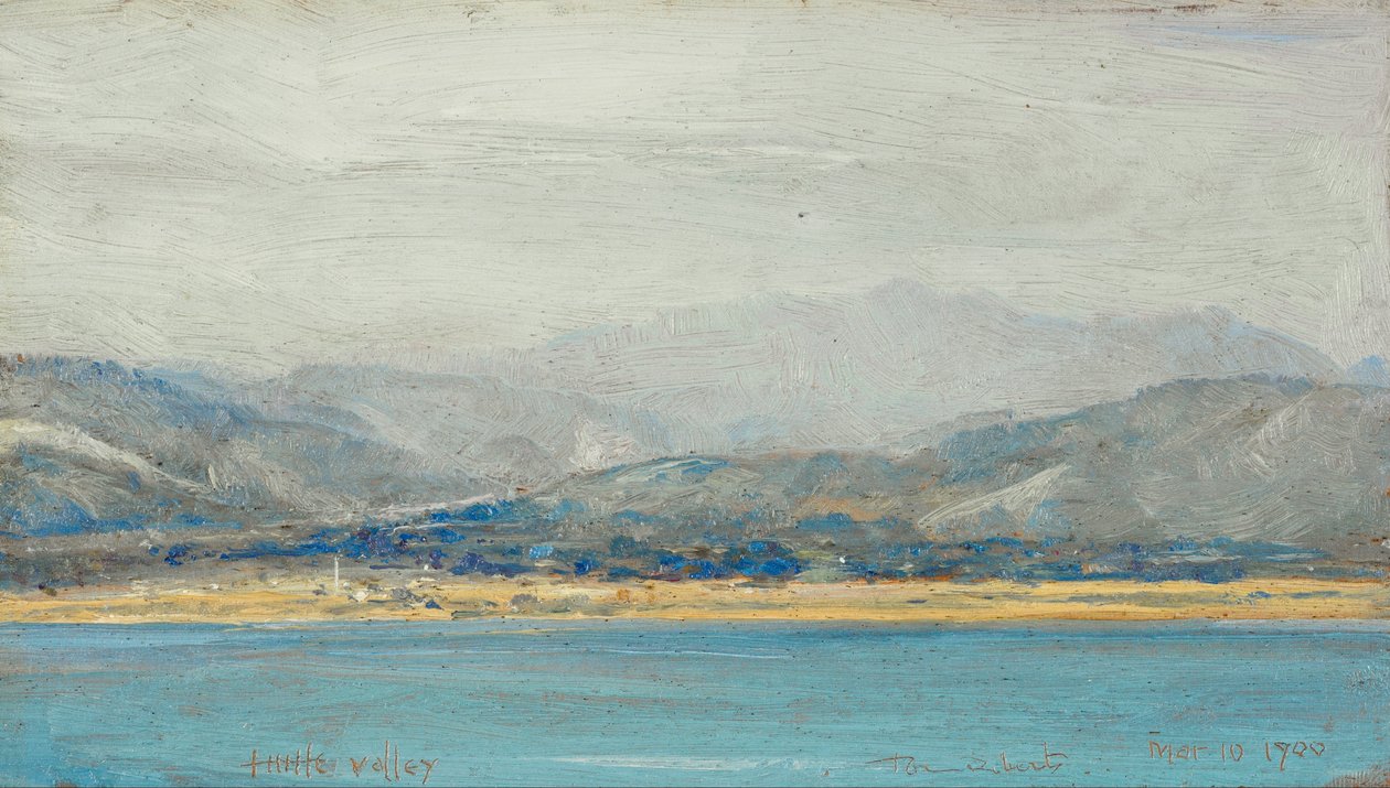 Hutt Valley door Tom Roberts