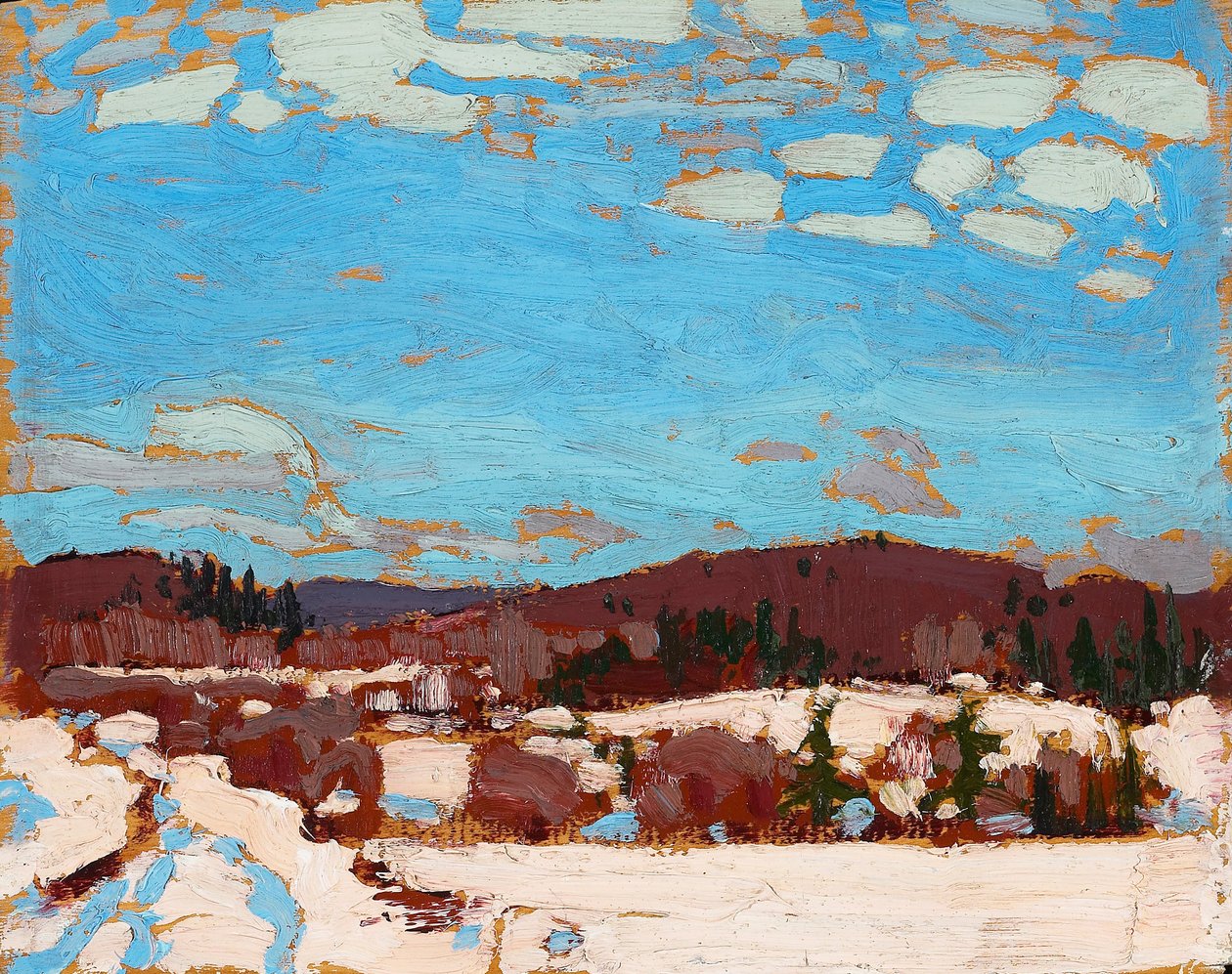 Vroege lente door Tom Thomson