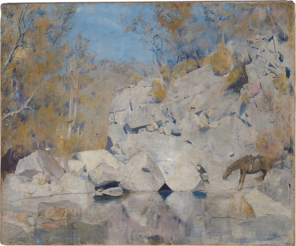 In een hoek aan de Macintyre door Tom Roberts