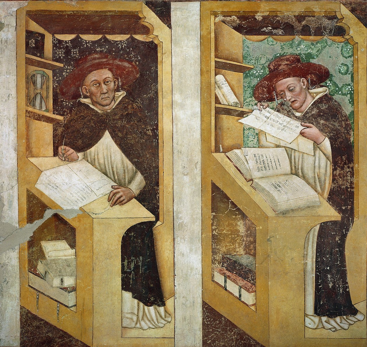 Veertig illustere leden van de Dominicaanse Orde door Tomaso da (late 15th century) Modena