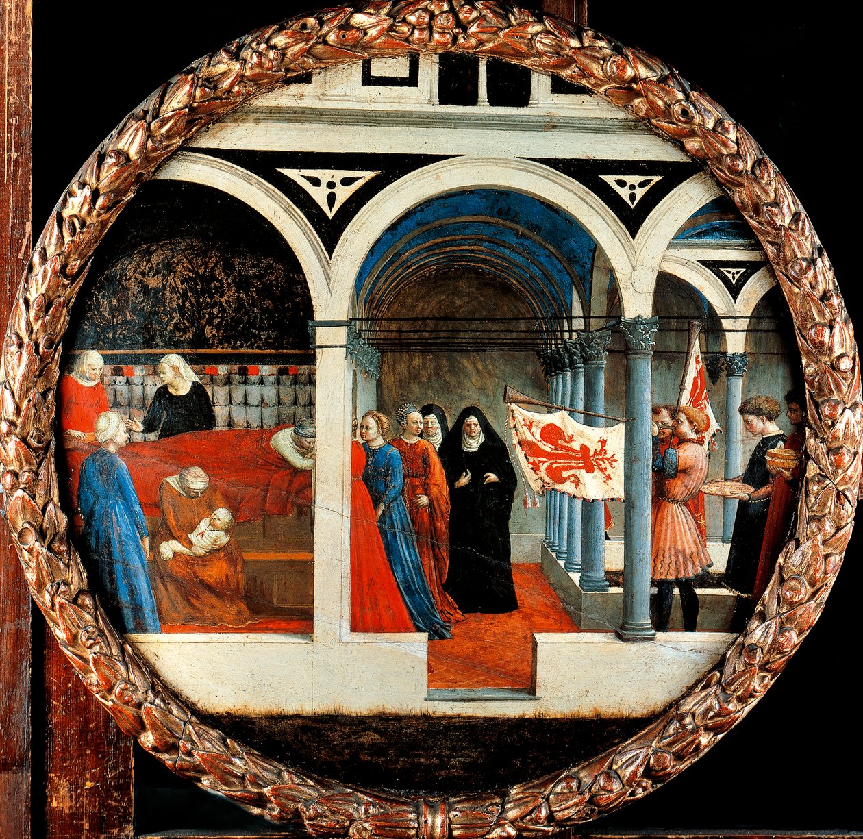 Geboorte van Christus door Tommaso Masaccio