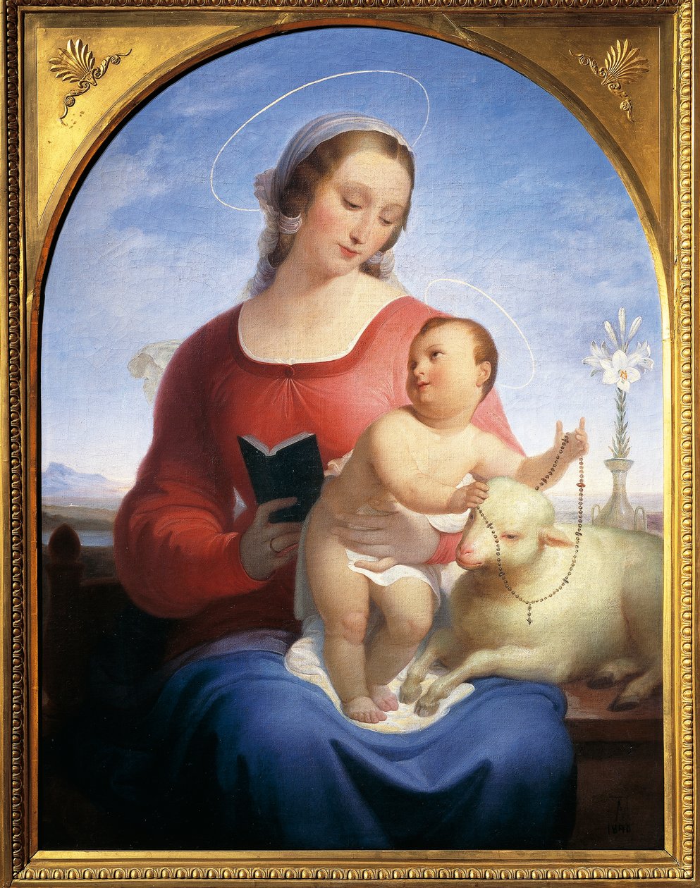 Onze-Lieve-Vrouw van de Rozenkrans door Tommaso Minardi