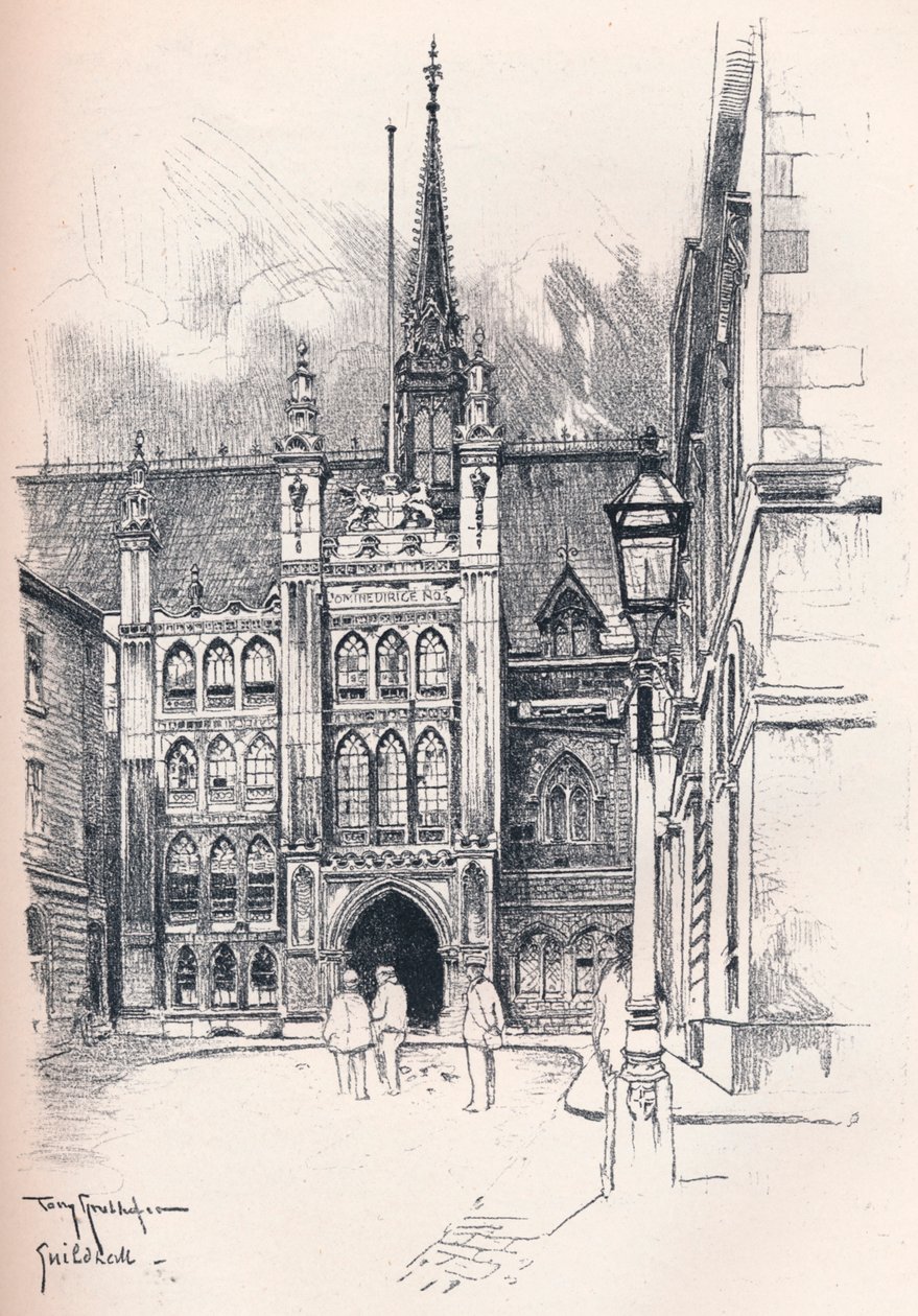 Guildhall, ca. 1902 door Tony Grubhofer