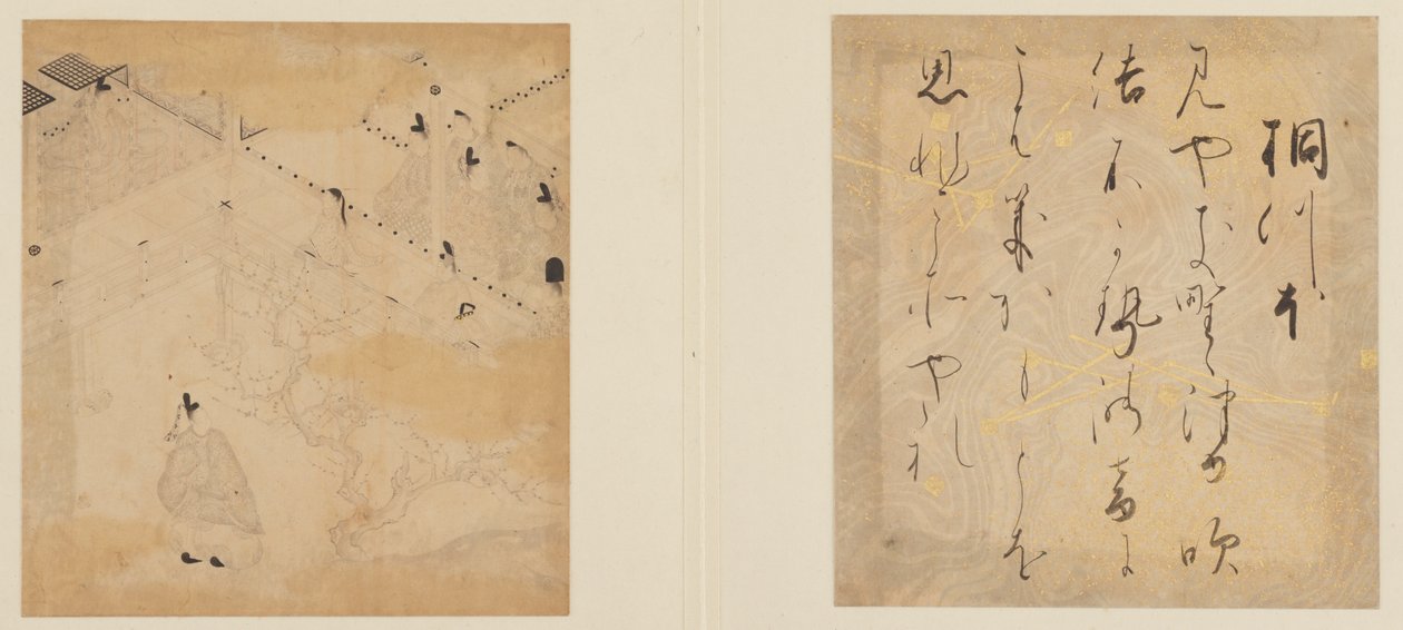Het Verhaal van Genji door Tosa Mitsunori
