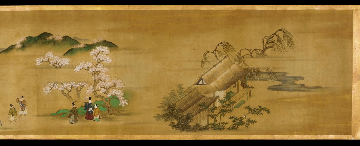 Landschappen van de vier seizoenen, Edo-periode, 17e eeuw door Tosa Mitsuoki
