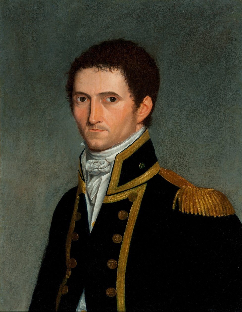 Portret van Kapitein Matthew Flinders, RN, 1774-1814 door Toussaint Antoine DE CHAZAL DE Chamerel