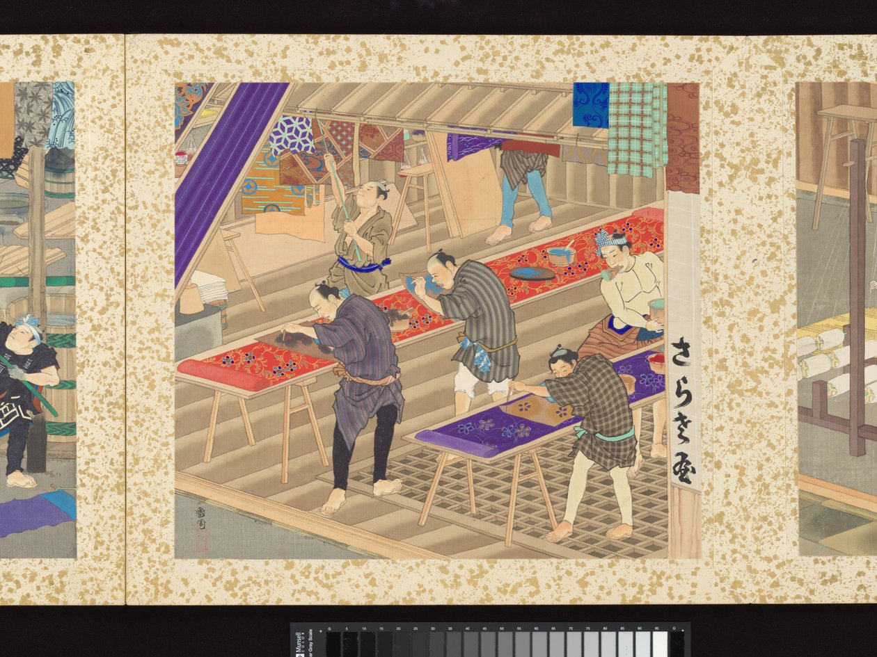  door Toyohara Kunichika