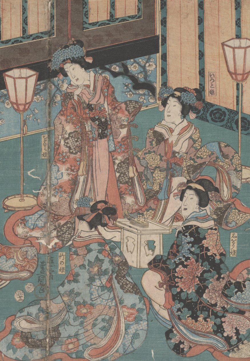 Zonder titel door Utagawa Toyokuni