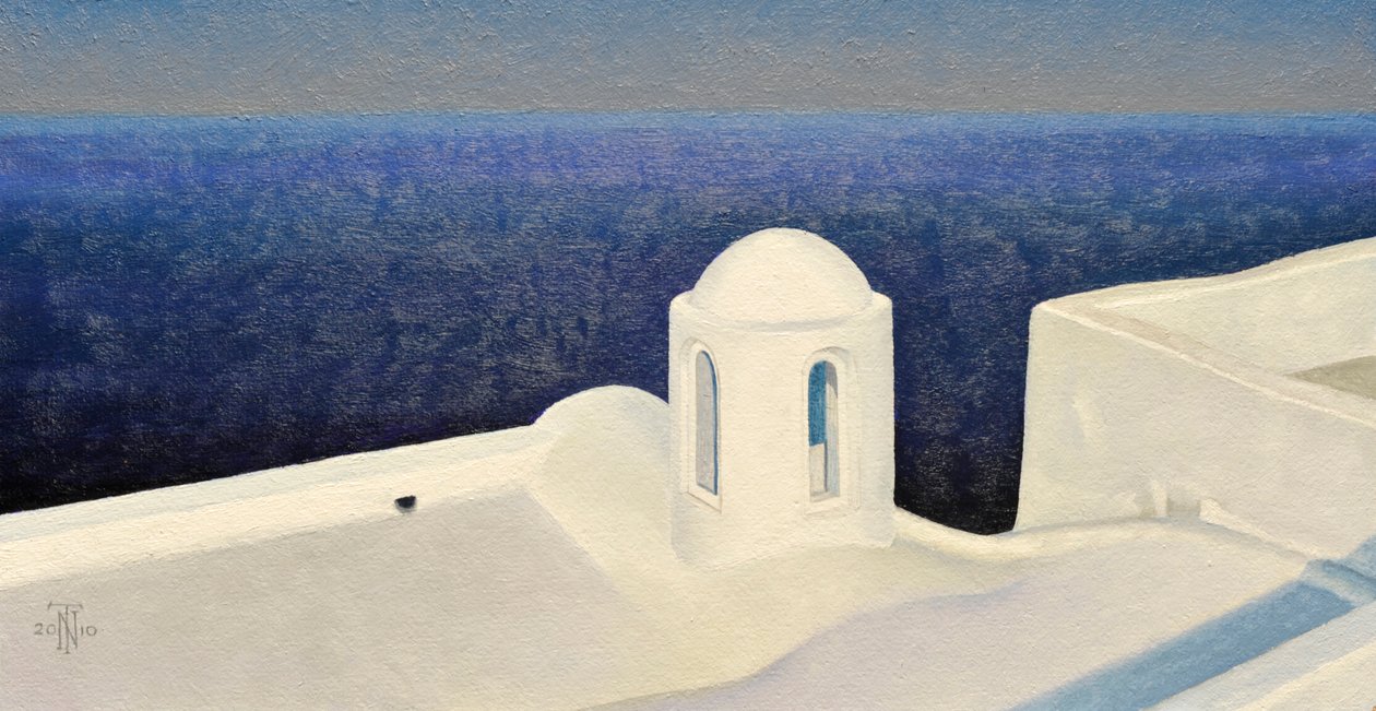 Santorini 3, 2010 door Trevor Neal