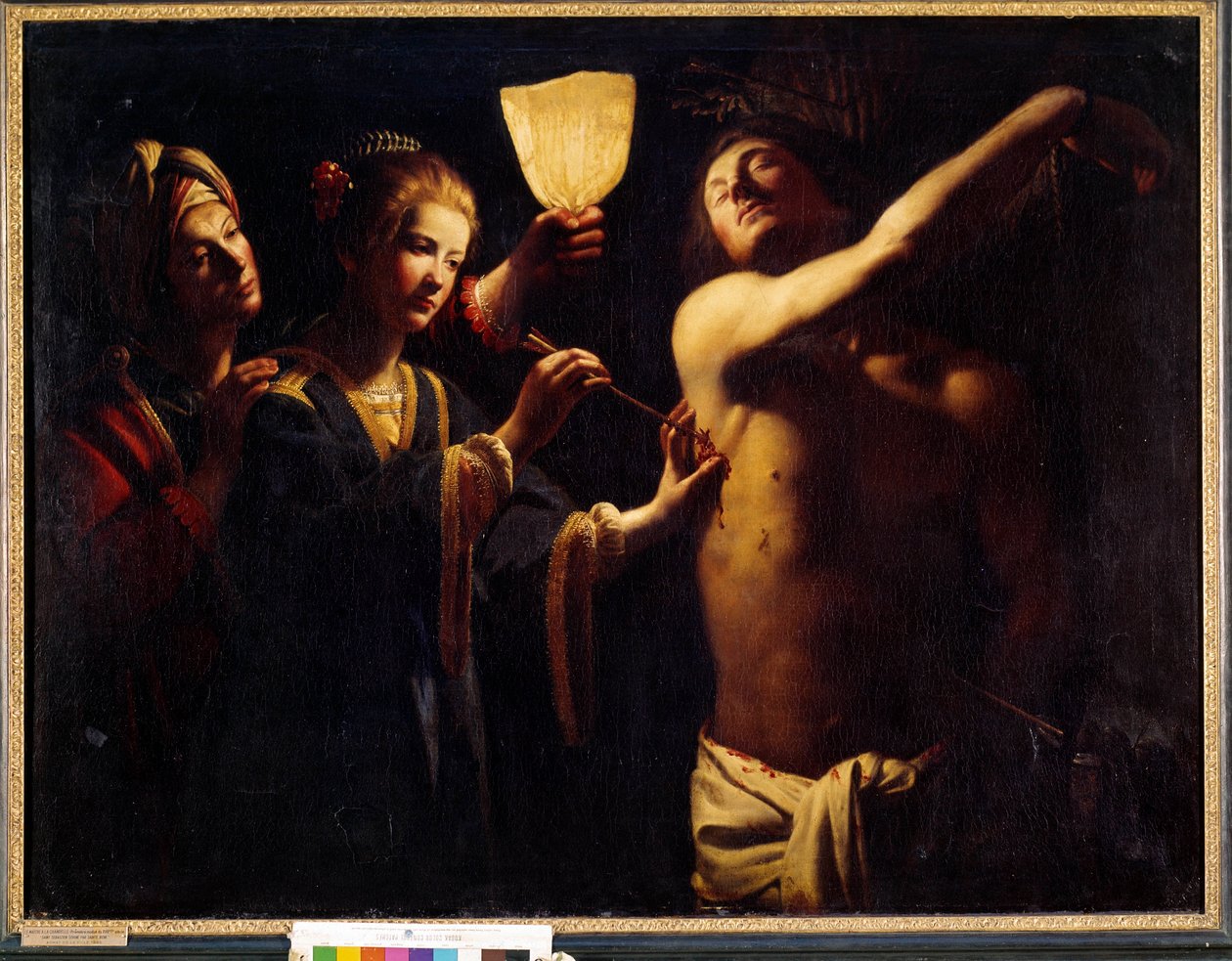 Sint Sebastiaan geneest door Sint Irene door Trophime Bigot