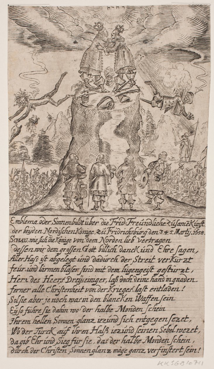 Frederik III en Karel X Gustaaf