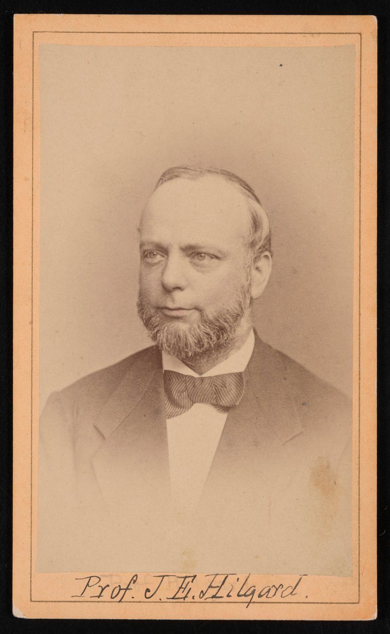 Portret van Julius Erasmus Hilgard 1825-1891, 1873 door Ulke Bros