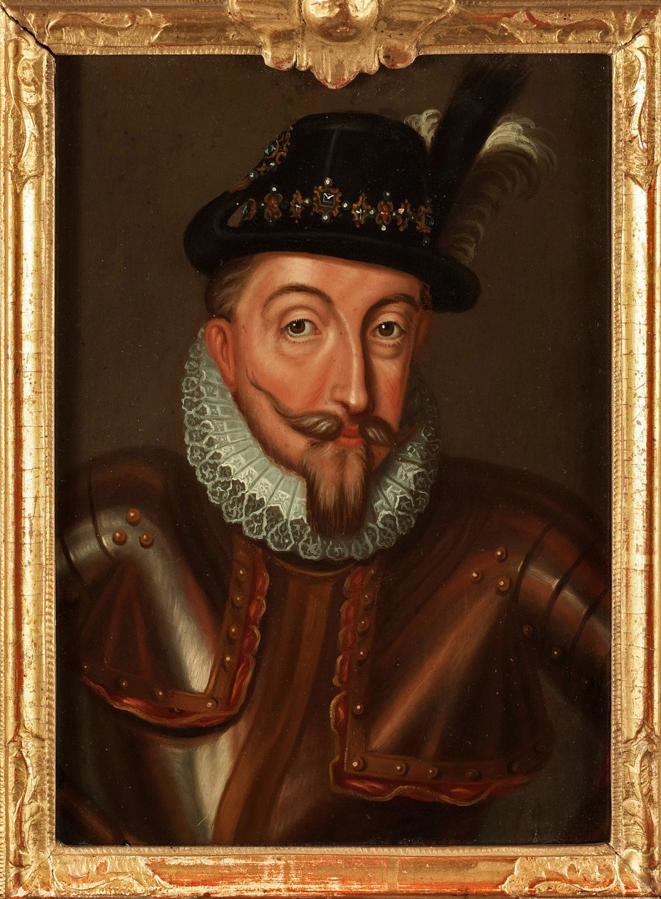 Portret van Sigismund III Vasa, koning van Polen en Zweden door Ulrika Fredrika Pasch