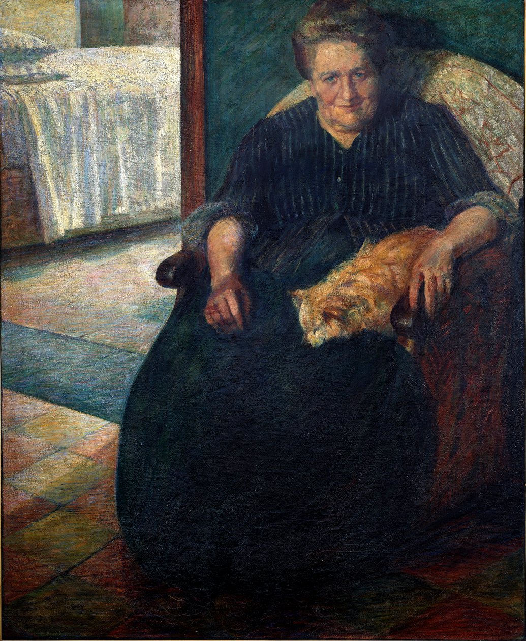 Mevrouw Virginie door Umberto Boccioni