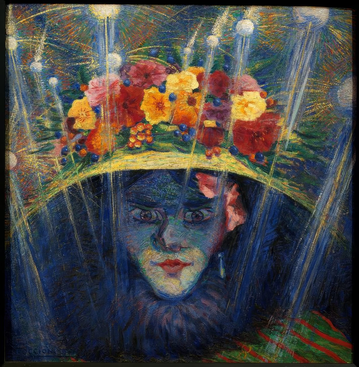 Modern idool door Umberto Boccioni