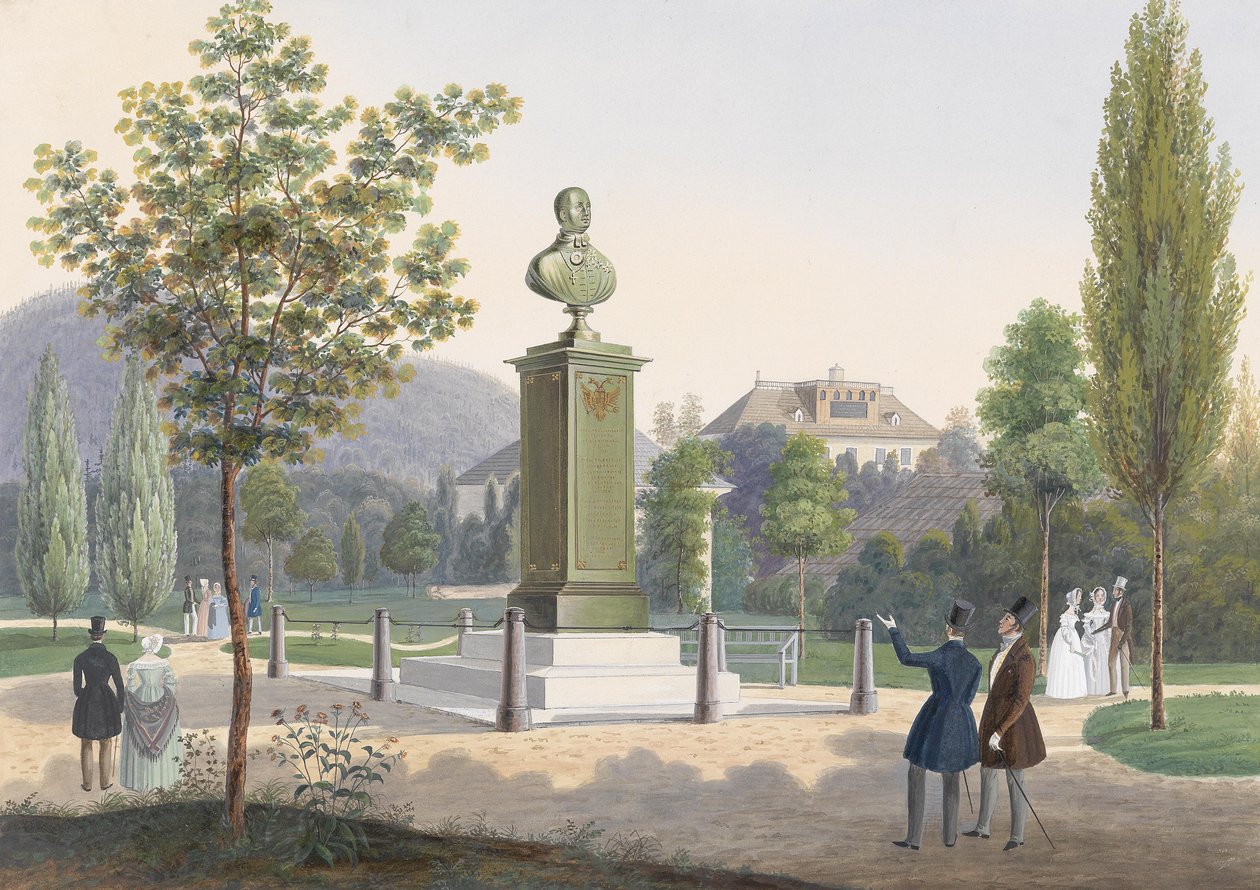 Monument voor aartshertog Rudolf Josef, kardinaal-aartsbisschop van Olmütz door Unbekannt Unbekannt