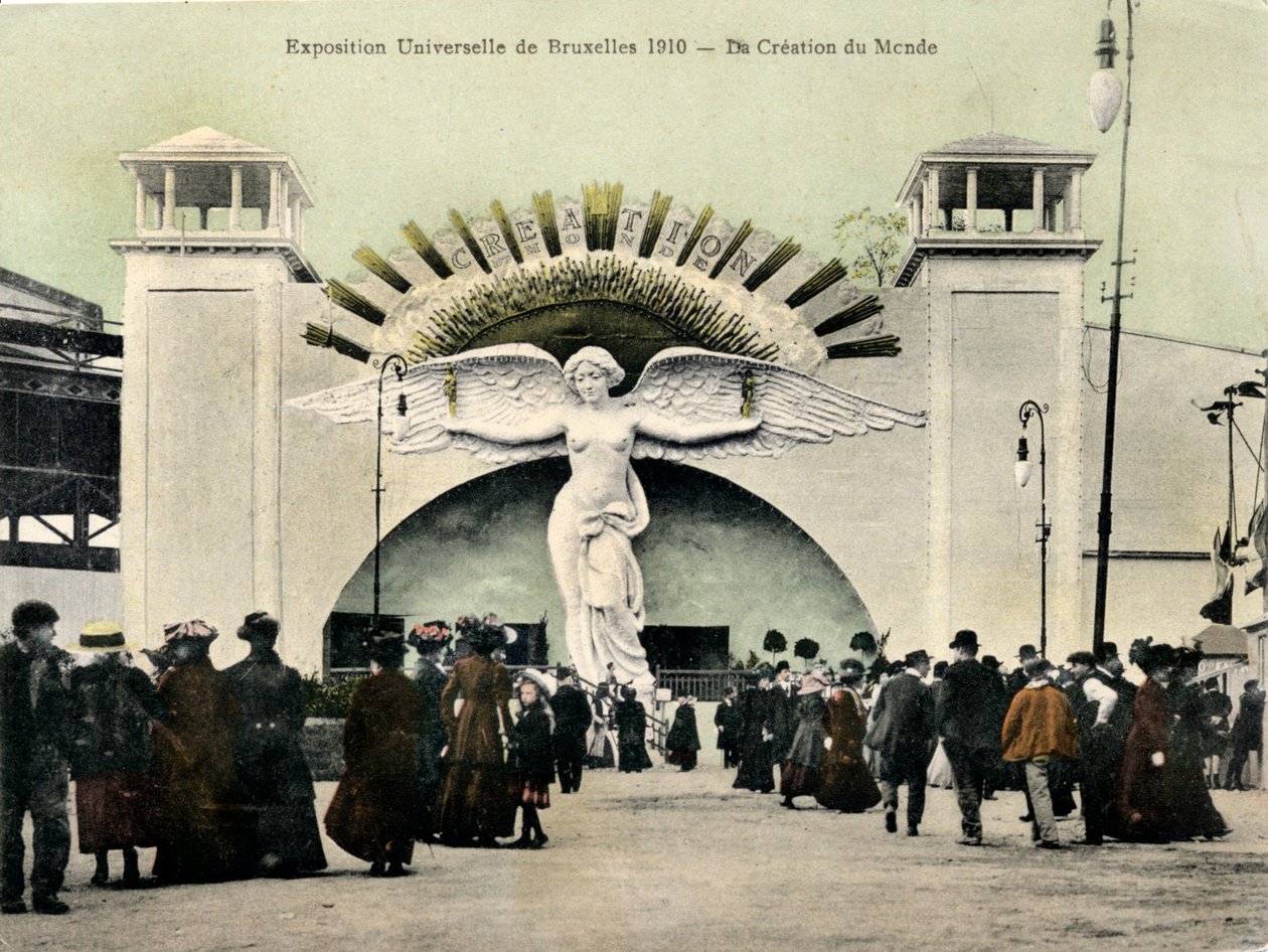 Exposition Universelle de Bruxelles, La Création du Monde door Unbekannt Unbekannt