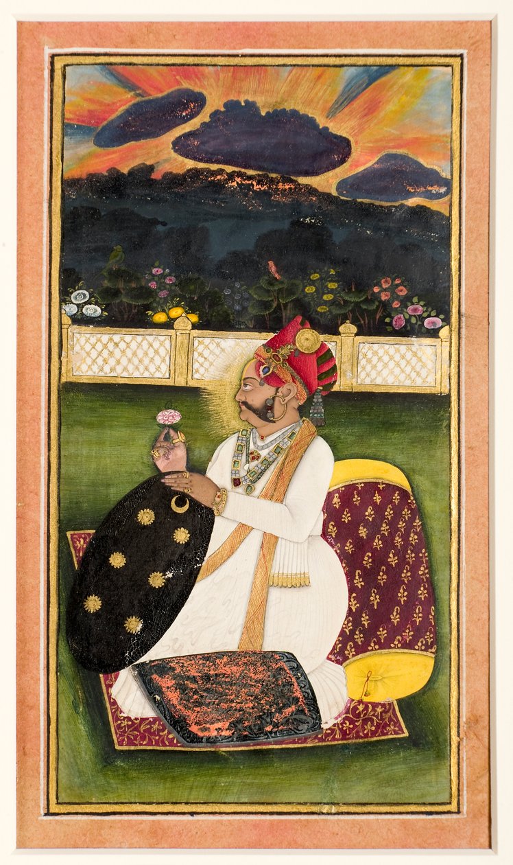 Maharaja Gaj Singh van Bikaner door Unbekannt Unbekannt