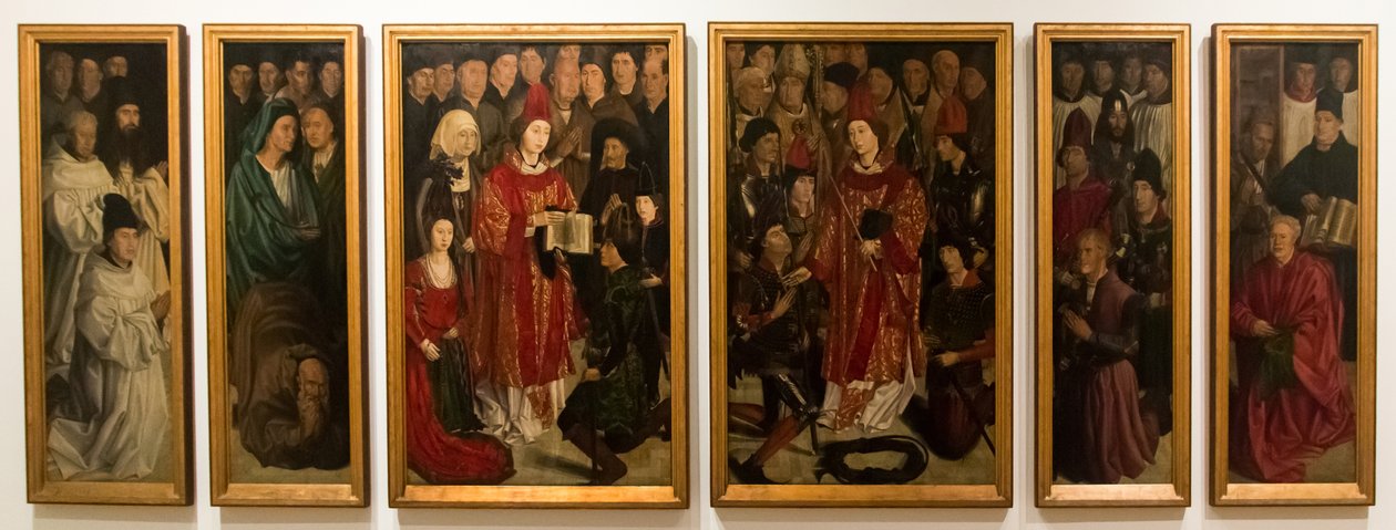 Panelen van Sint Vincent door Unbekannt Unbekannt