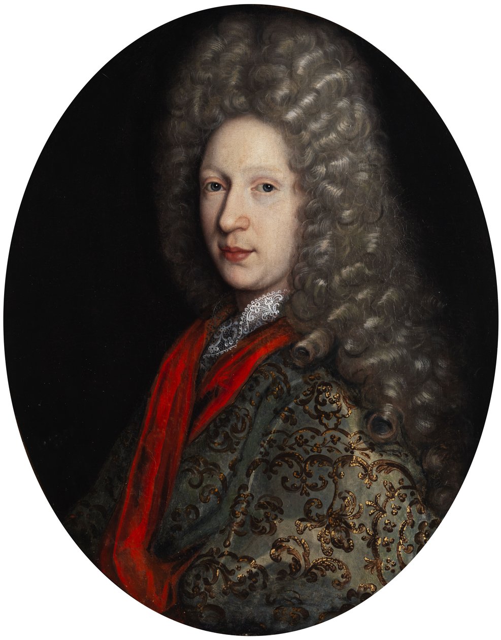 Portret van een adellijke heer door Unbekannt Unbekannt