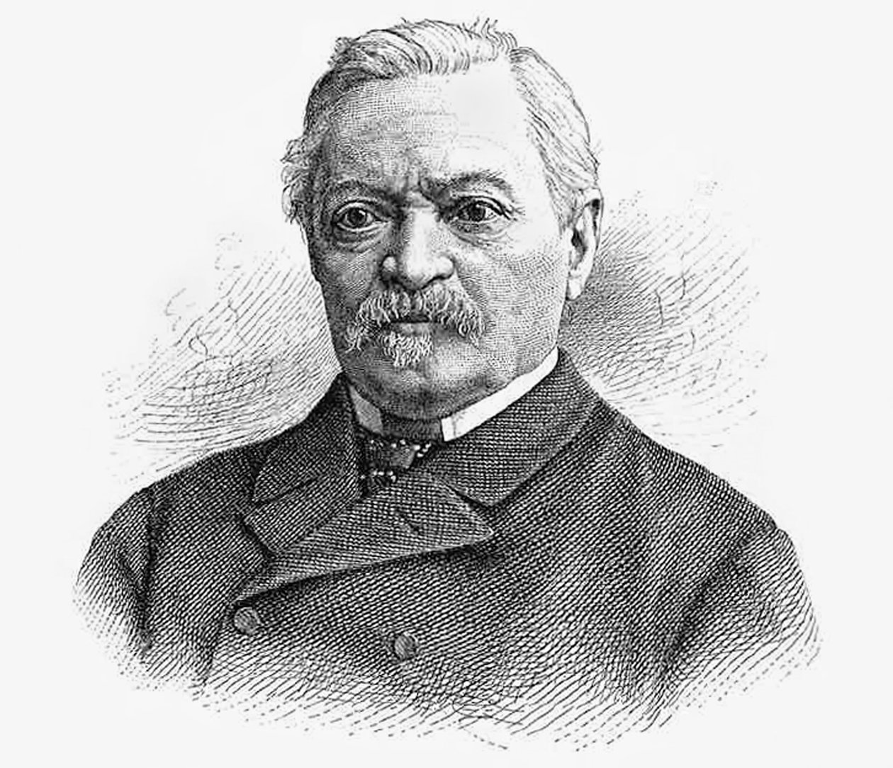 Portret van Arnold Otto Aepli (1816-1897), St.Galler staatsman door Unbekannt Unbekannt