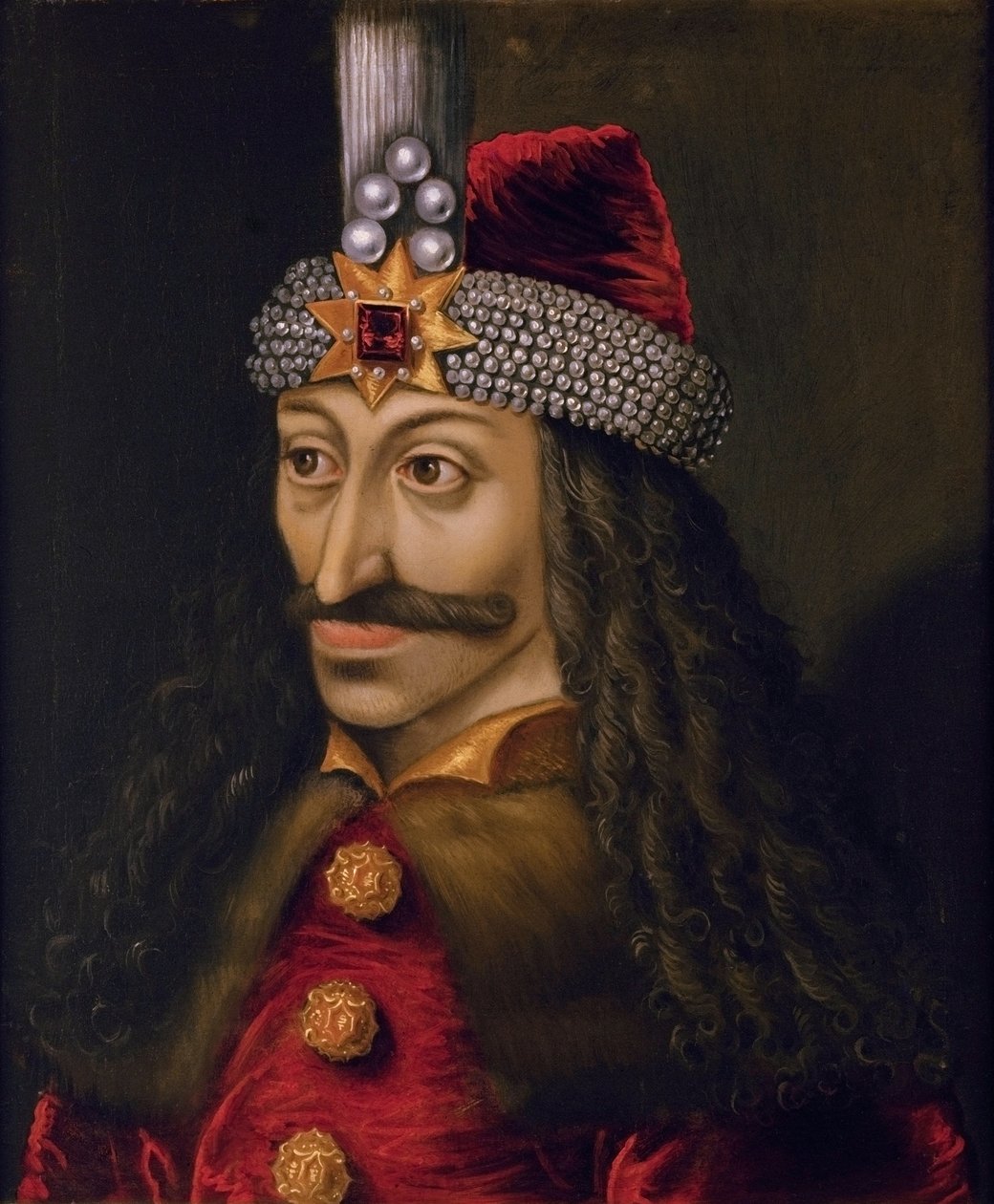 Vlad Tepes, de Spietser, Woiwode van Walachije 1456-1465 (gestorven 1477) door Unbekannt Unbekannt