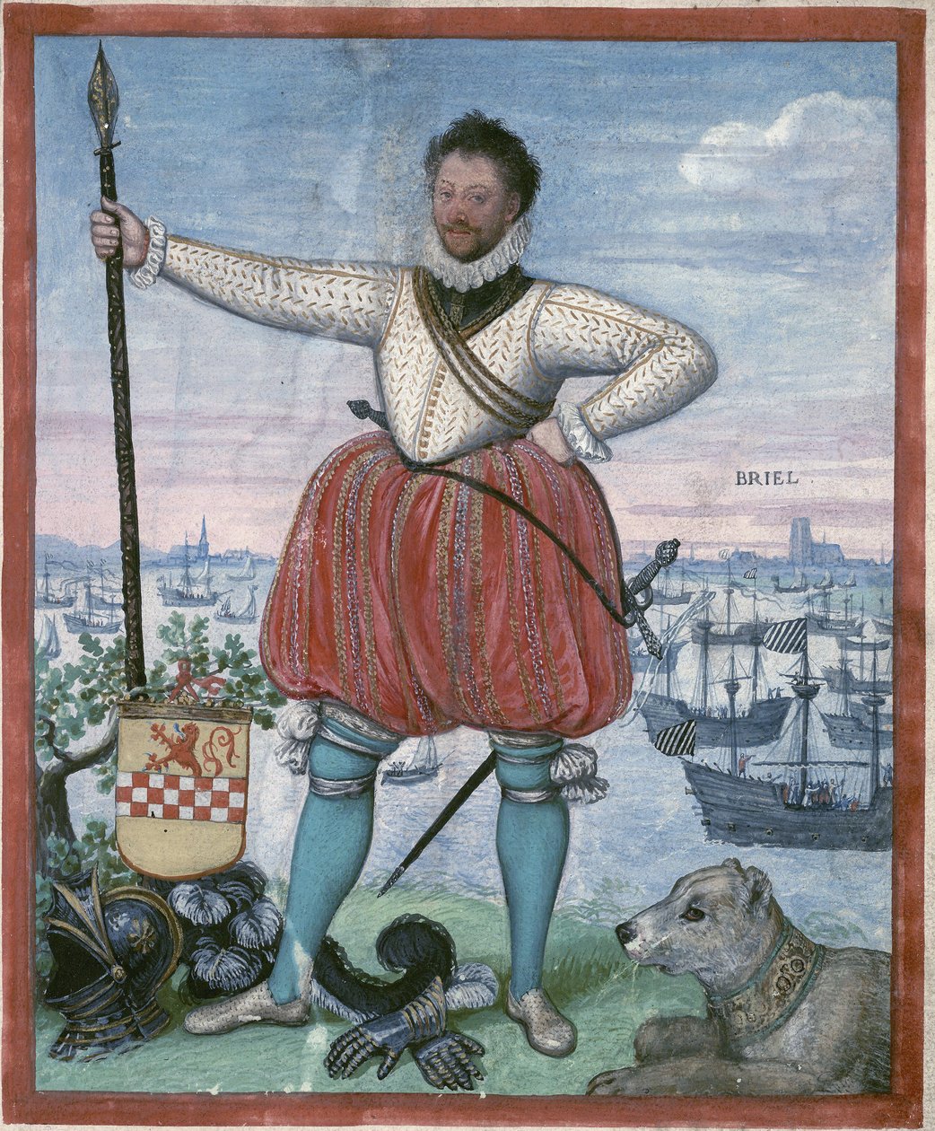 Willem II de la Marck (1542-1578) door Unbekannt Unbekannt