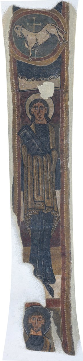 Lam van God en heiligen van Santa Maria de Taüll door Unbekannt Unbekannt