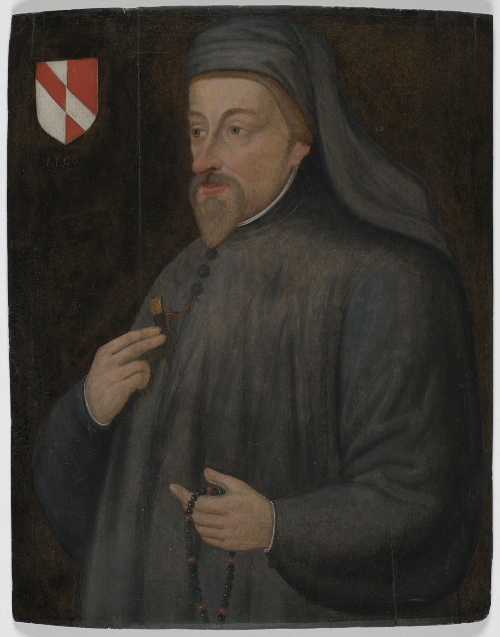 Portret van Geoffrey Chaucer door Unbekannt Unbekannt