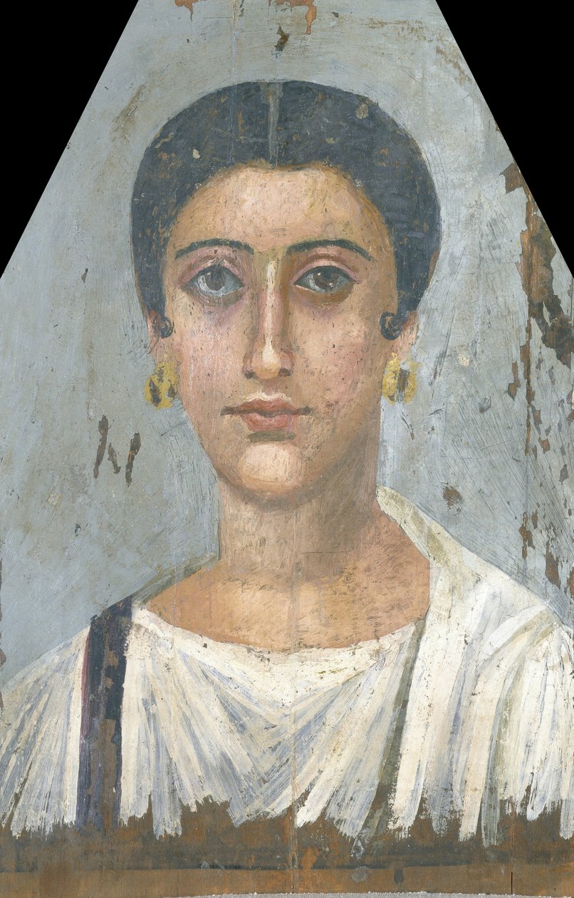 Portret van een edelvrouw door Unbekannt Unbekannt