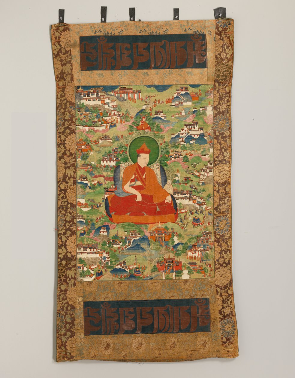 Scènes uit het leven van Sherab Gyaltsen (1436-1494, of 1465) de Twintigste Troonhouder van de Sak... door Unbekannt Unbekannt