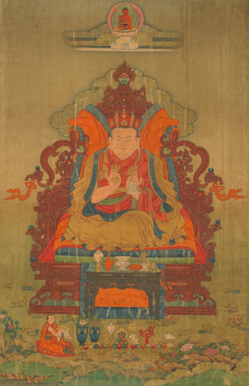 Tiende Shamarpa, Mipam Chodrup Gyatso (1742–1792) door Unbekannt Unbekannt