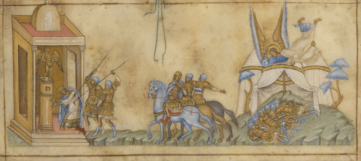 De Dood van Sennacherib door Unbekannt Unbekannt