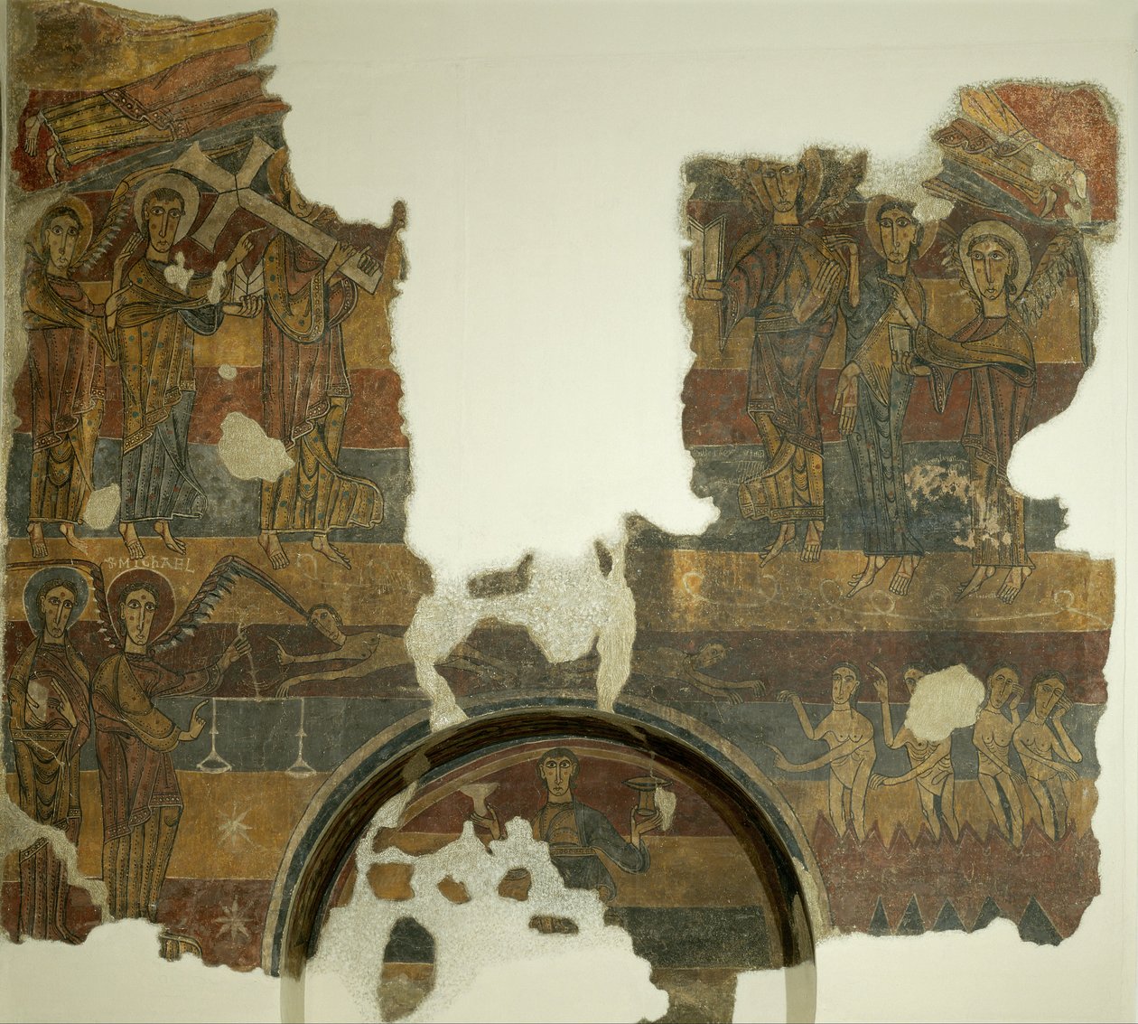Het Laatste Oordeel van Santa Maria de Taüll door Unbekannt Unbekannt