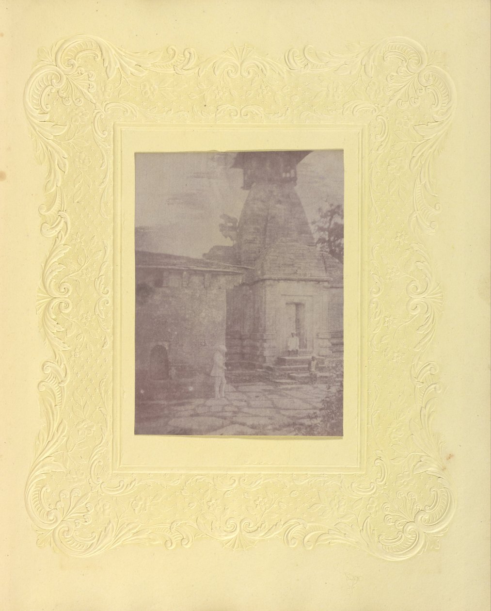 Onbekende maker, Brits, actief in India rond 1843 - Tempel, India door Unbekannt Unbekannt