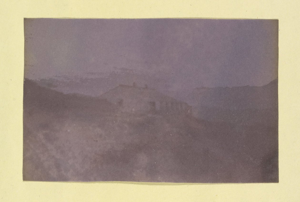 Onbekende maker, Brits, actief in India rond 1843 - (Uitzicht op een Huis, India) door Unbekannt Unbekannt