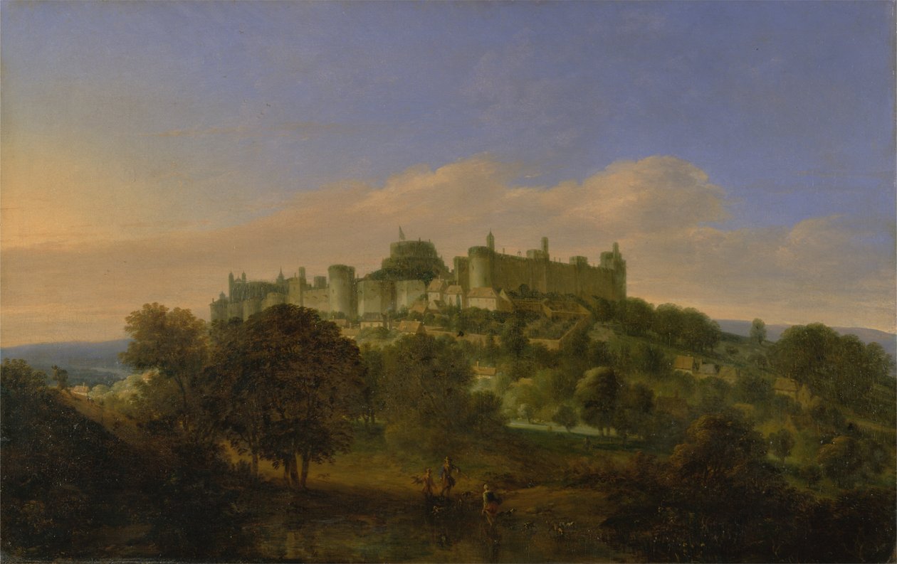 Windsor Castle vanuit het zuiden door Unbekannt Unbekannt
