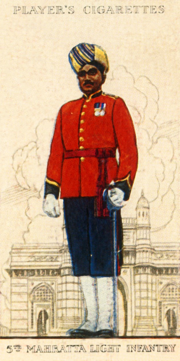 5e Mahratta Lichte Infanterie, 1936 door Unbekannt