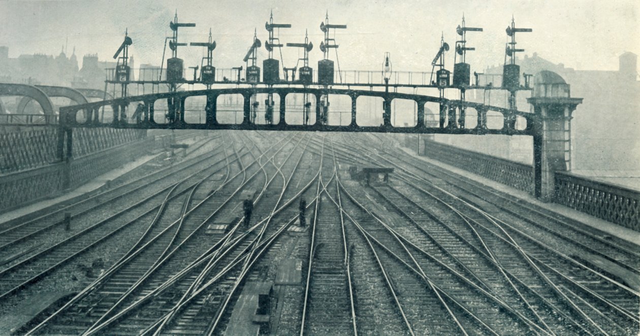 Een Brug van Signalen, 1922 door Unbekannt