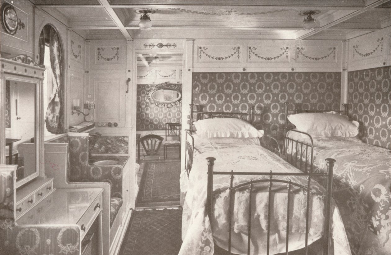 Een thuis op de rollende diepte. Aan boord van een Royal Mail, 1914 door Unbekannt