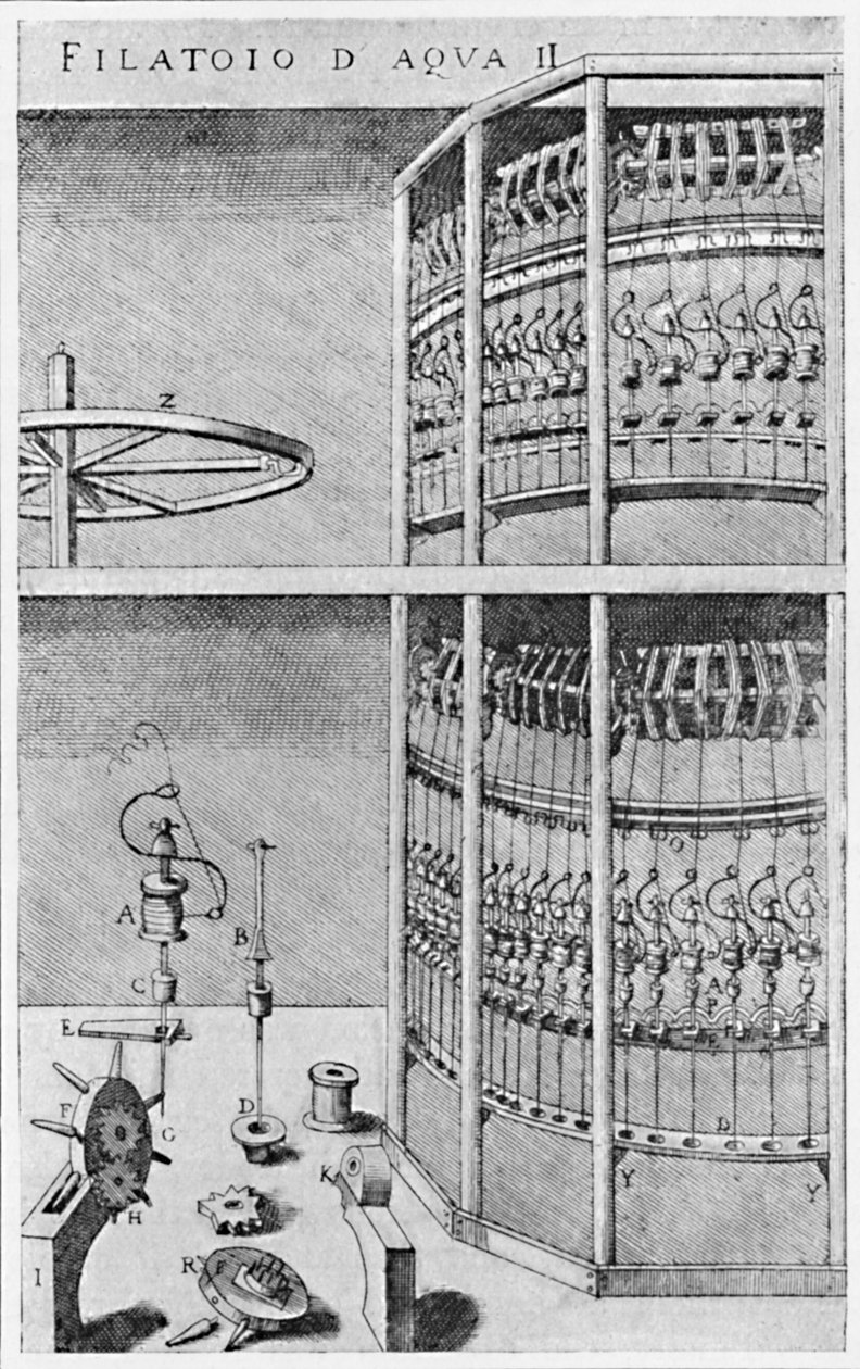 Een zijdespinnerij, 1607, 1904 door Unbekannt