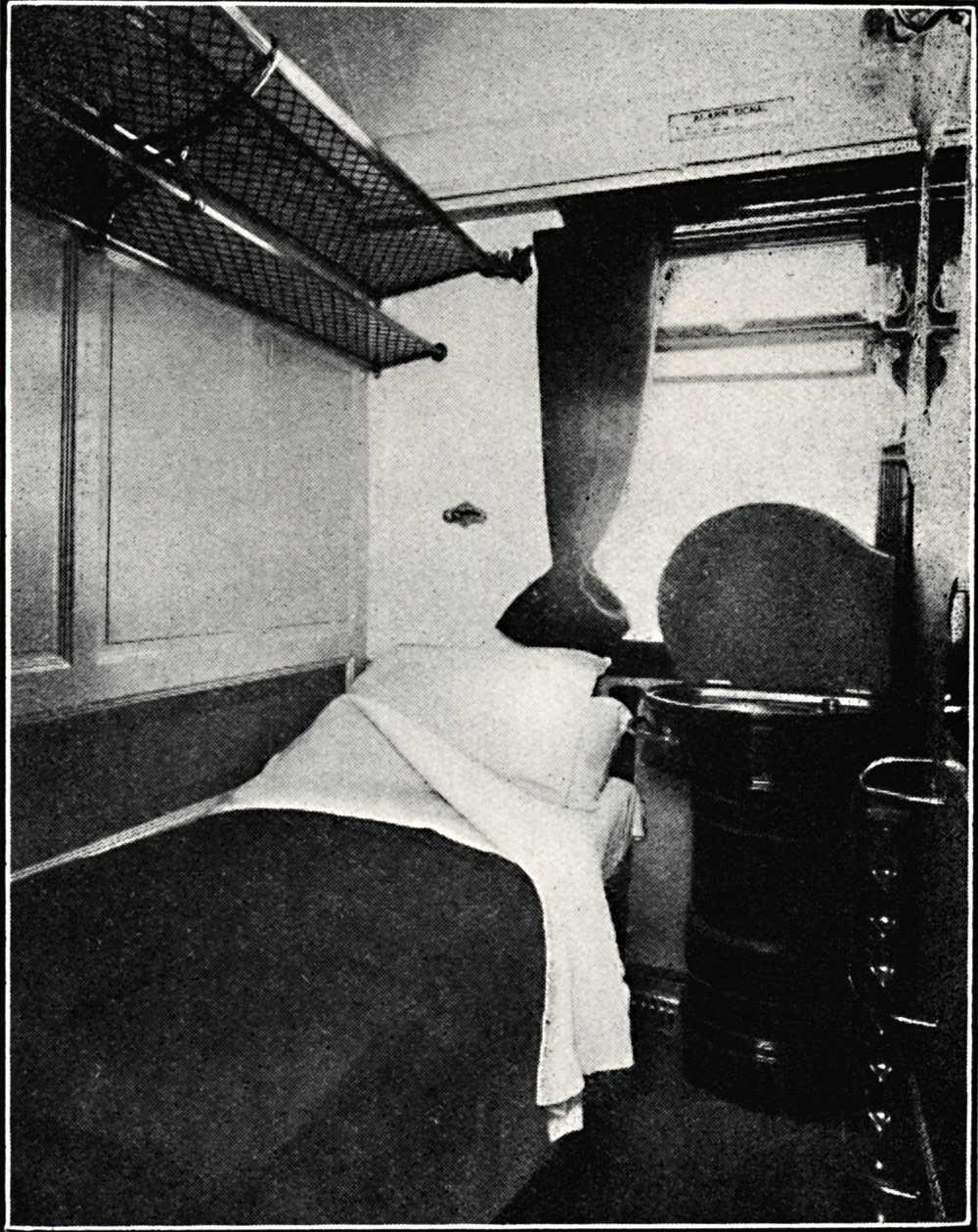 Een slaapplaats in de Night Scotsman, London & North Eastern Railway, 1926 door Unbekannt