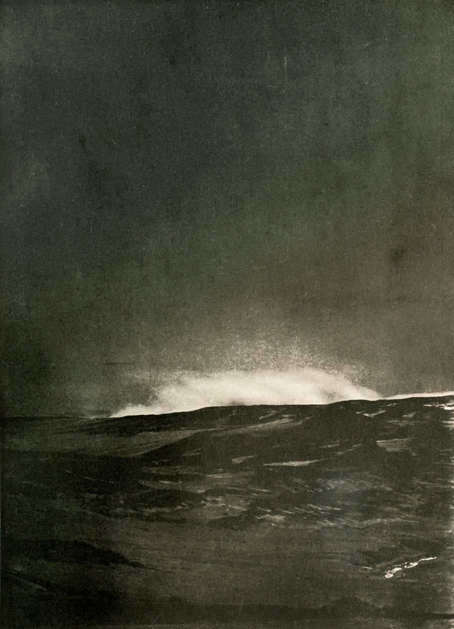 Een stoomexplosie op Mount Bird, c1908 door Unbekannt