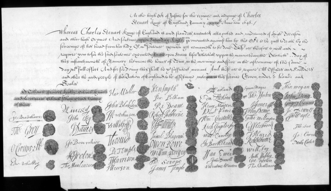 Een brief met betrekking tot Charles Stuart, Bonnie Prince Charlie, 18e eeuw door Unbekannt