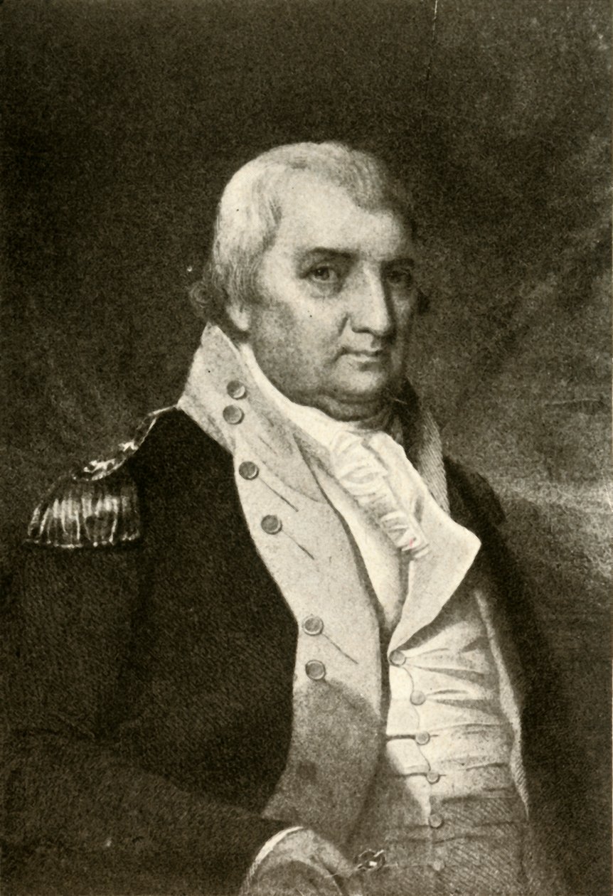 Een portret van generaal-majoor Pinckney door Unbekannt