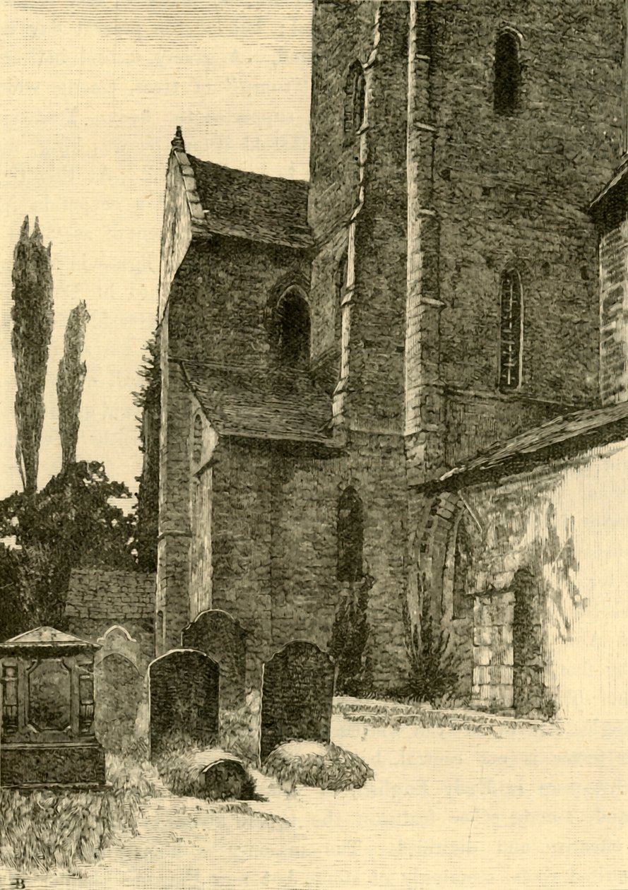 Abbey Dore Kerk - Exterieur door Unbekannt