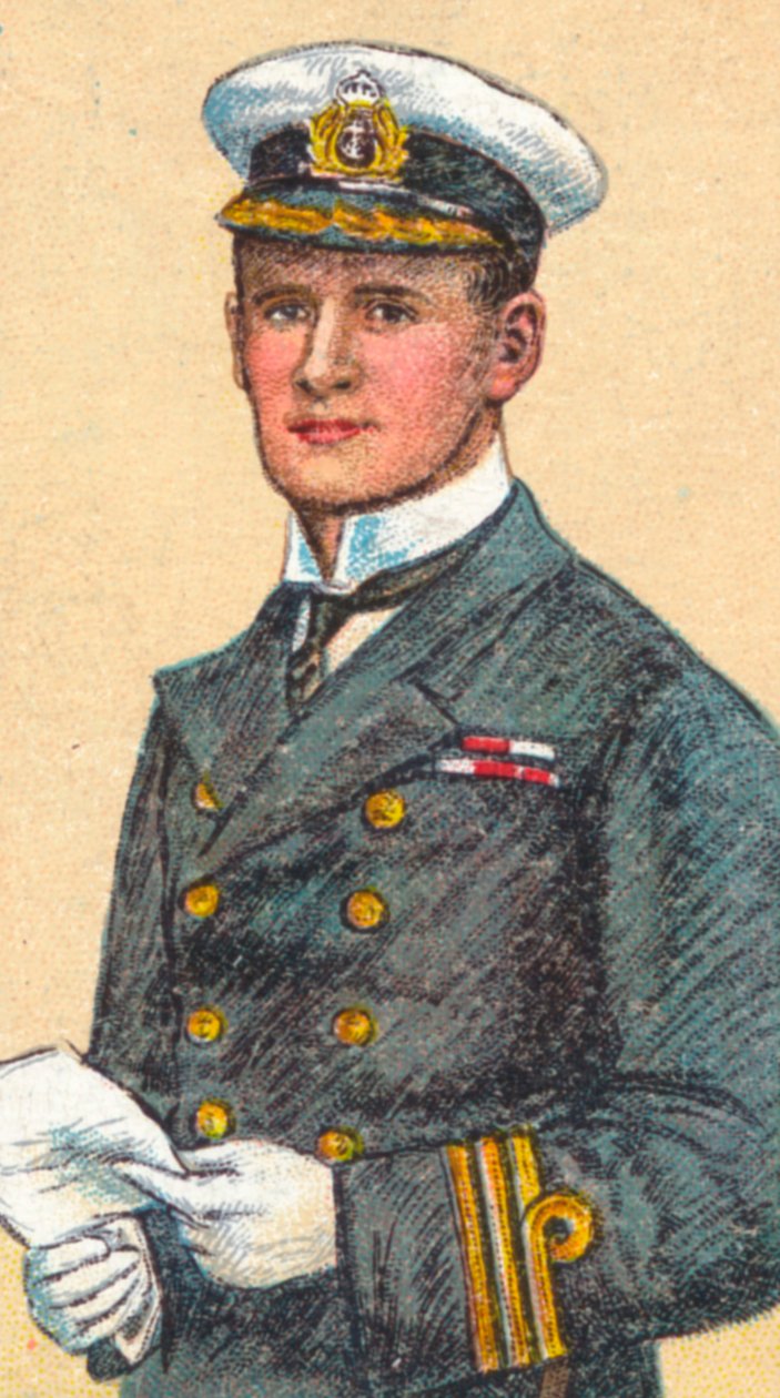 Admiraal Teddy Evans, 1881-1957, Britse marineofficier en Antarctica-ontdekkingsreiziger, 1916 door Unbekannt