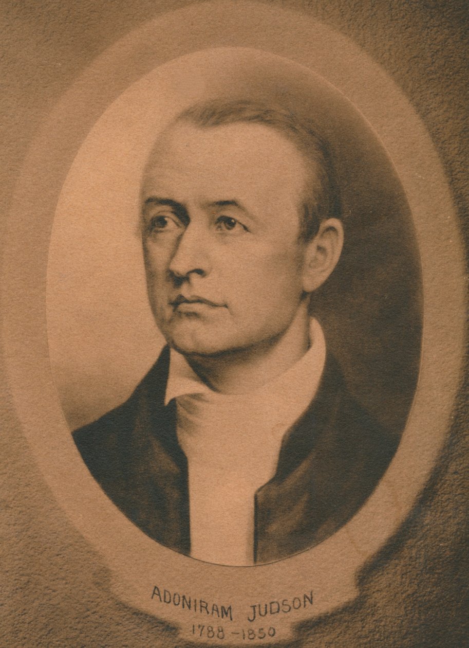 Adoniram Judson, Jr., Amerikaanse Congregationalist en later Baptistenzendeling, ca. 1910s door Unbekannt