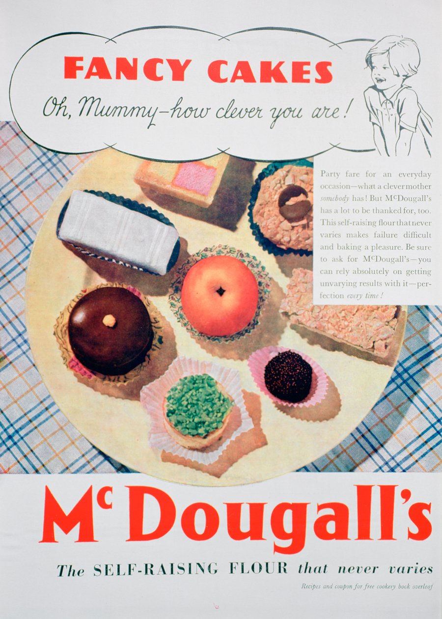 Advertentie voor McDougalls bloem, 1935 door Unbekannt